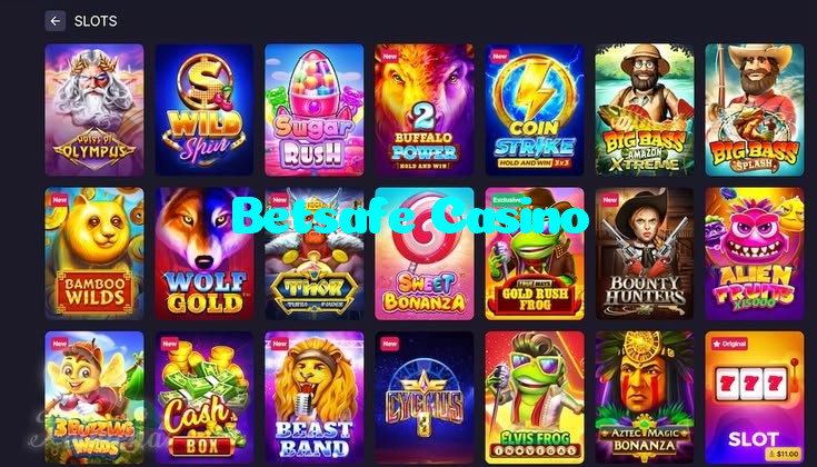 Betsafe Casino casino presented on mobile device in Pakistan with slots and live games